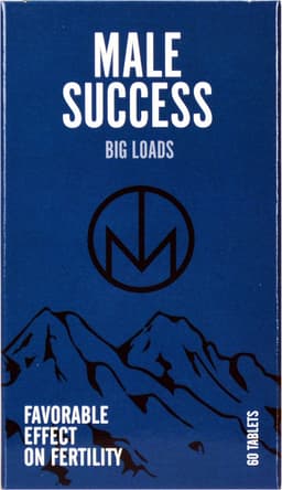 Male Success - Big Loads - Zaadproductie - 60 tabletten — thumbnail 2