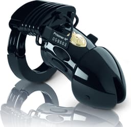 Mystim - Pubic Enemy No 1 Cock Cage Black Edition — thumbnail 1