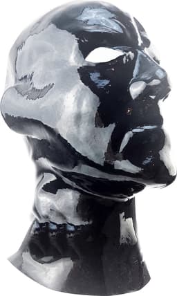 BNDGx® -100% Latex Masker Volledig - Anoniem Man Erotiek - Extreme BDSM Rollenspel kleding — thumbnail 11