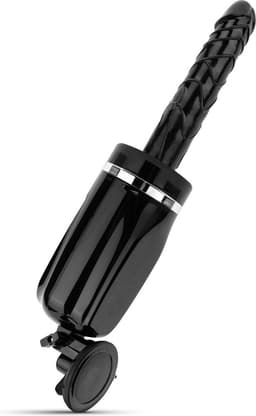 Teazers - Stotende en Vibrerende Dildo - Vibrators voor Vrouwen - Sex Toys voor Vrouwen - Dildo’s - Dildo met Zuignap - Zwart — thumbnail 5