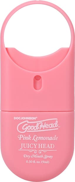 Doc Johnson - Juicy Head - Dry Mouth Spray To-Go - Lemonade - 0.3 fl oz / 9 ml — thumbnail 1