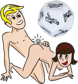 Erotische Dobbelsteen met 12 Standjes — thumbnail 1