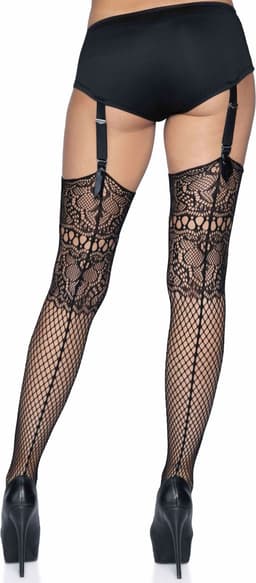 Fishnet backseam stockings — thumbnail 4