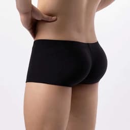 Heren Boxershort Zwart – Sexy Ondergoed Met Rits – Strakke Pasvorm — thumbnail 3