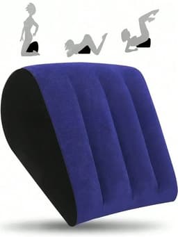 Oneay Sekskussen voor Stellen – Positioneringskussen Driehoekig Opblaasbaar – Liefdeskussen voor Diepere Posities – Ondersteuningskussen voor Mannen en Vrouwen – Comfortabel, Ergonomisch en Stabiel – Seksspeeltjes voor Volwassenen — thumbnail 1