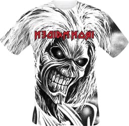 Band T-shirt - Muziek shirt - Vrije tijd - Officieel gelicentieerd - 100% Katoen - Zwart — thumbnail 1