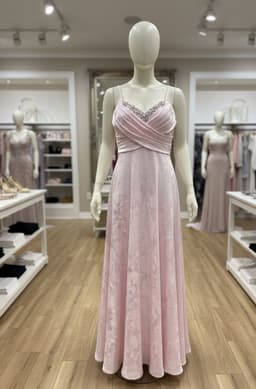 Lange Satijnen Avondjurk Dames – Elegante Gala Jurk met Kant & Verstelbare Bandjes – Luxe Feestjurk - Red — thumbnail 2