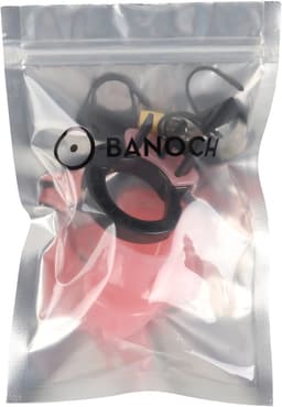 Banoch | Cockcage roze | peniskooi van kunststof met verstelbare ring — thumbnail 3
