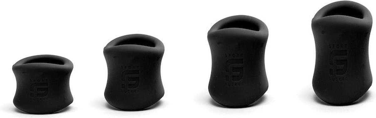 Sport Fucker - Ergo Balls - Ball Stretcher - Diverse lengtes - Zwart — afbeelding 1