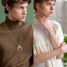 Stainless Steel Ball Chain - Silver Ball Chain met Matching Connectors - Chains voor Sieraden Maken - DIY voor Dog Tags, Halskettingen, Oorbellen — thumbnail 3