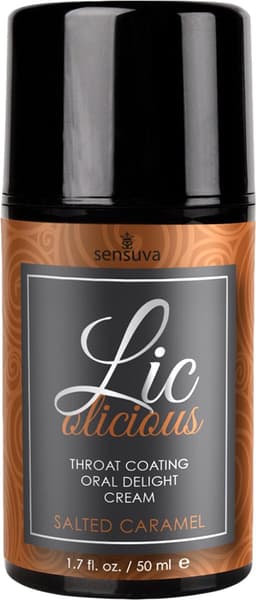 Sensuva - Lic-o-licious - Gezouten Caramel - Oral Delight Cream - 50 ml - Stimulerend supplement — thumbnail 1