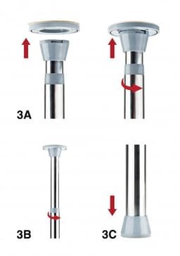 Ouch! Dance Pole - Silver — thumbnail 4