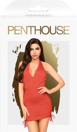 Penthouse Lingerie Earth Shaker - Erotische Jurk - Maat L/XL - Rood — thumbnail 8