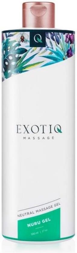 Exotiq - Nuru Gel - Massage Olie voor een Ontspannende Massage - Perfect voor Body to Body Massages - Eenvoudig af te Spoelen - 500 ml - Aqua — thumbnail 9