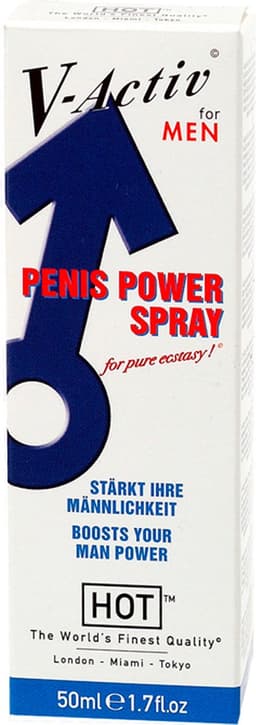 Hot-Hot V-Activ Penis Power Spray 50 M-Creams&lotions&sprays — thumbnail 4