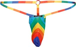 Cut4Men - Herenstring met Penis Pouch - Rainbow S/M — thumbnail 4