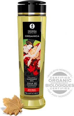 Organica Massage Olie Maple Delight 240 ML — thumbnail 3