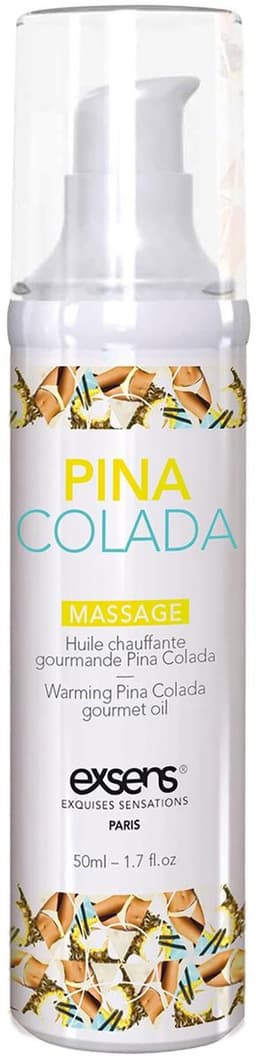 Verwarmende Massage Olie Met Smaak - Pina Colada — thumbnail 8