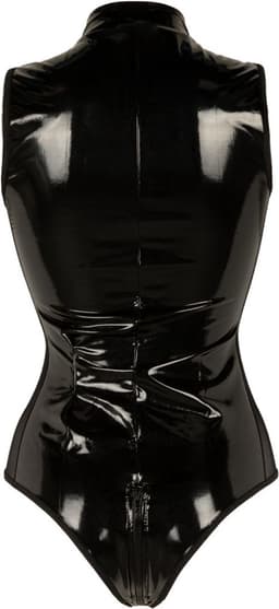 Christine le Duc - Glossy Lak Body - Lingerie Erotisch - Dark Desire - Zwart — thumbnail 3