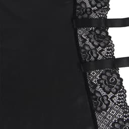 Sexy Lingerieset Dames – Latex Wetlook jurkje – Lingerie Erotisch Dames – Erotische Lingerie – Sexy Lingerie – Chique – High End Bodysuit – Leren PU Body Jurk– Leatherlook – Luxe Nachtkleding – BDSM – Clubwear – Wasteland – Dare to Undress – Maat S — thumbnail 5