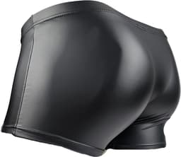 BamBella ® - Boxer short - Maat M - MAT glans - Zwart BDSM kleding kruisloos open kruis erotische heren kleding — thumbnail 2