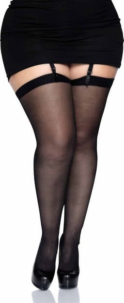 Sheer backseam stockings + — thumbnail 5