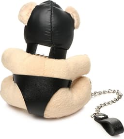 XR Brands AH119 - Hooded Teddy Bear Keychain - Tan — thumbnail 9