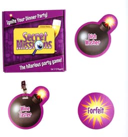 Adult Games - Secret Missions - Dinner Party Funny Card Game — thumbnail 1