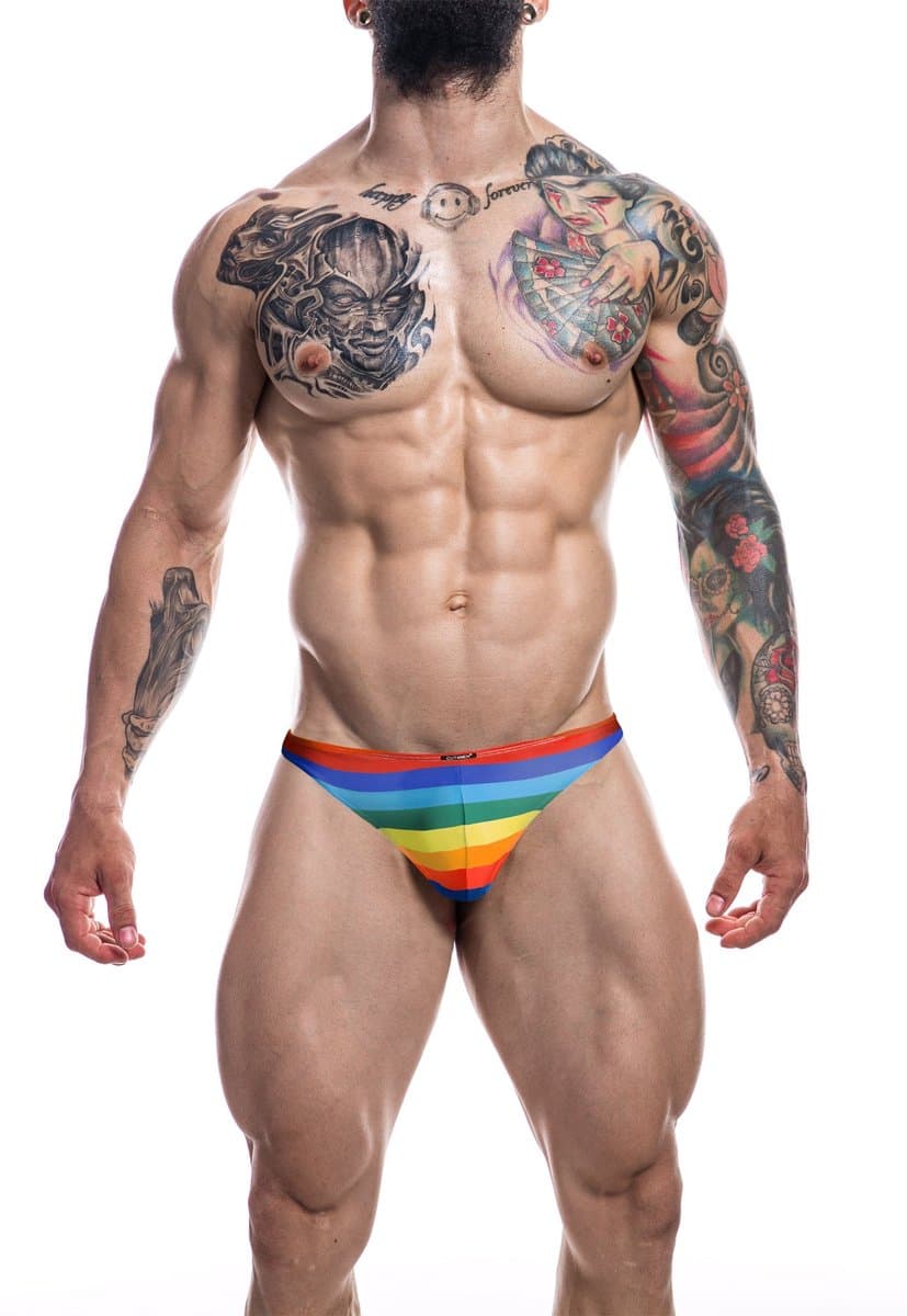Cut4Men - Klassieke Herenstring - Rainbow M — afbeelding 1