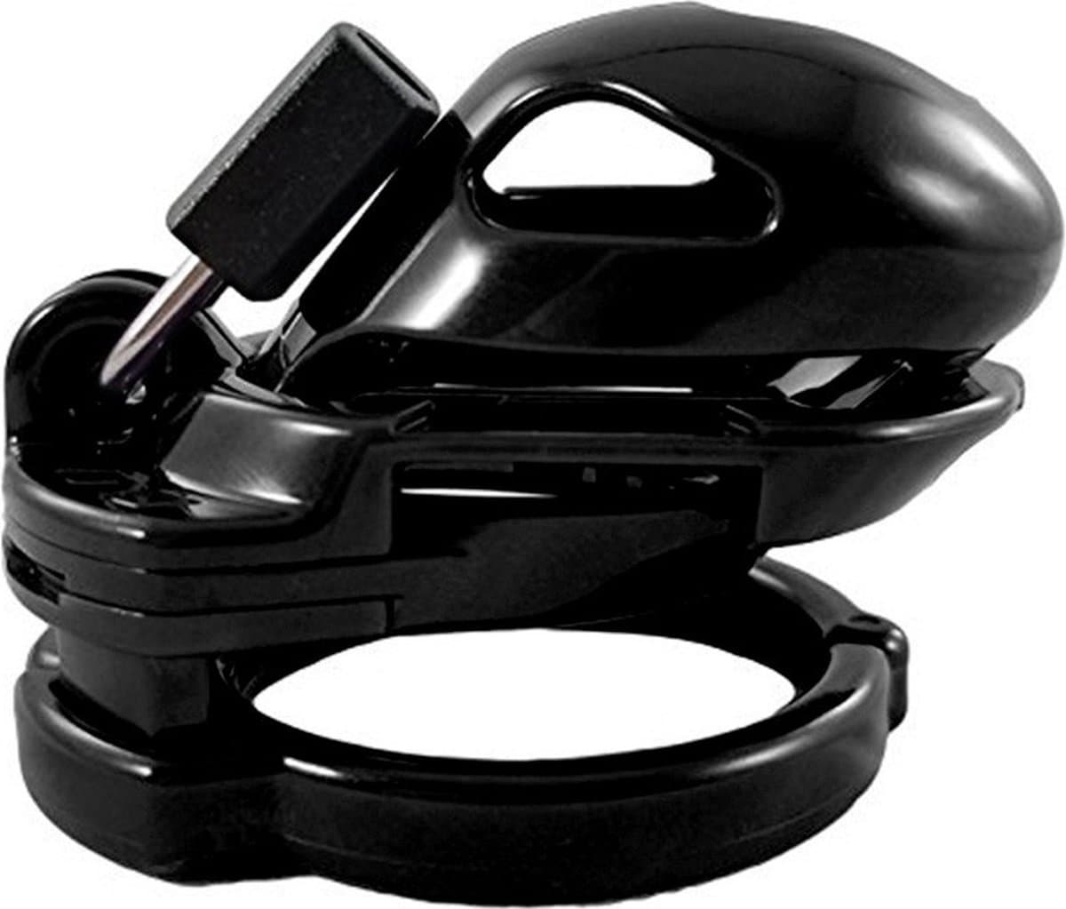 The Vice - Kuisheidskooi - Peniskooi - Chastity Cage - Zwart - Verkrijgbaar in Maten Mini Standaard en Plus Mini — afbeelding 1