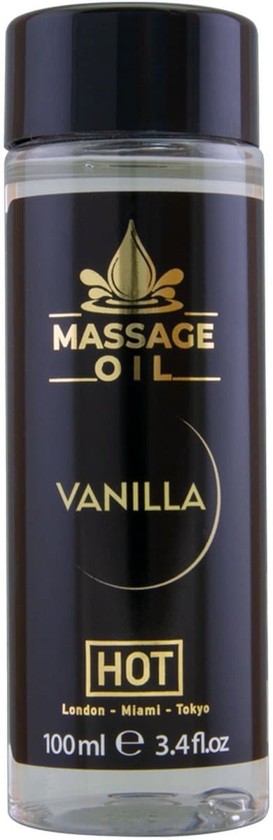 Hot - Vanilla 100ml Massage olie - Transparant — afbeelding 1