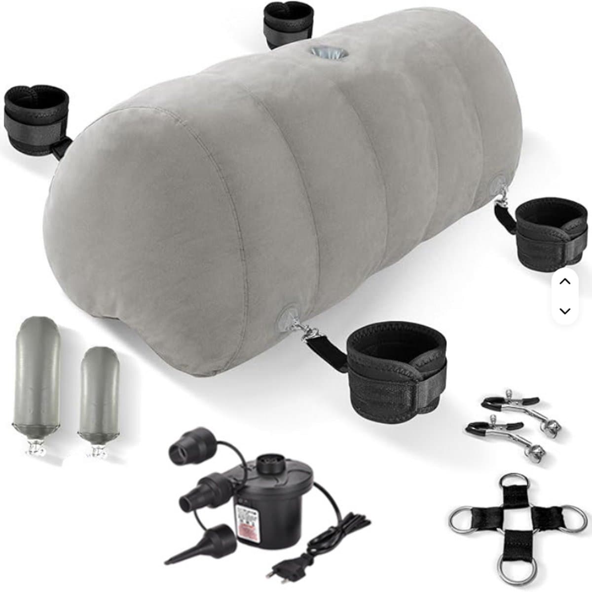 Assortix Premium Intimiteitskussen – Ergonomisch Design – Inclusief Accessoires & Pomp – Luxe Comfort & Ondersteuning — afbeelding 1