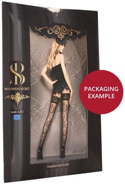 Ballerina - Fantasy Hold Ups - Kousen (20 denier) - Zwart — thumbnail 6