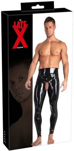 Mannen Latex Leggings L — thumbnail 1