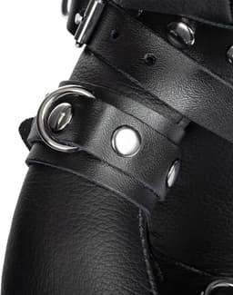 Rimba - Zwart Lederen BDSM Teddybeer — thumbnail 5