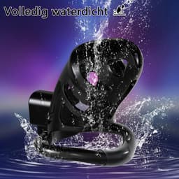 DOWO® - Kuisheidskooi - Peniskooi - Kuisheidskooi voor Mannen - Chastity cage - ABS - Zwart - 3 Maten — thumbnail 3