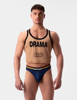 Barcode Berlin Pride Thong Navy - MAAT XL - Erotisch Heren Ondergoed - String voor Man - Sexy mannen String — thumbnail 2