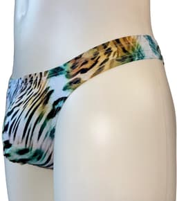 LekkerStout Heren String Luipaardprint - Multicolor - Sexy Mannen Ondergoed - Maat L | ( LS193) — thumbnail 4