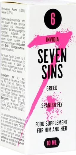 Seven Sins - Greed - Lustopwekker - 15 milliliter — thumbnail 4