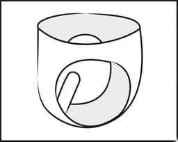 The Latex Collection Latex Slip Met Opblaasbare Buttplug — thumbnail 3
