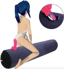 Quick Relief Hot Sofa Official™ - Seksmeubel voor Vrouwen & Mannen - Seksaccessoires - Opblaasbaar seks kussen - met houder voor Masturbator, Dildo of Vibrator - Blauw — thumbnail 8