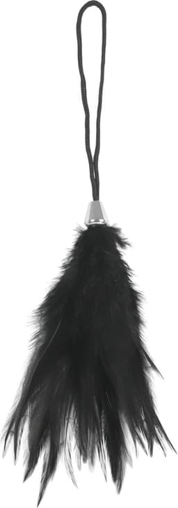 Banoch | Tantra long feather black | streel veer zwart — thumbnail 3