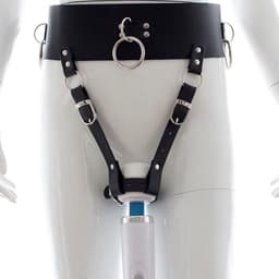 Banoch - Forced Orgasm Belt - small/large - pu leer - bondage — thumbnail 1