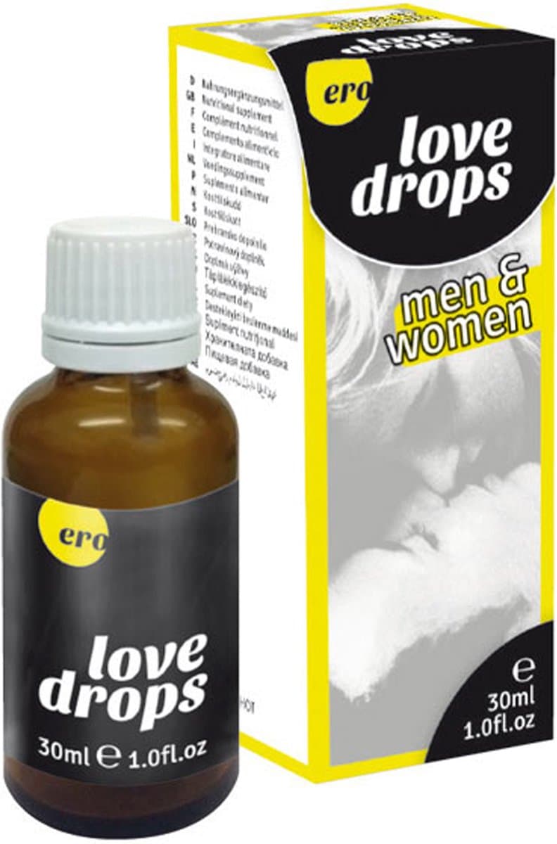 Hot-Love Drops M/F 30Ml-Creams&lotions&sprays — afbeelding 1