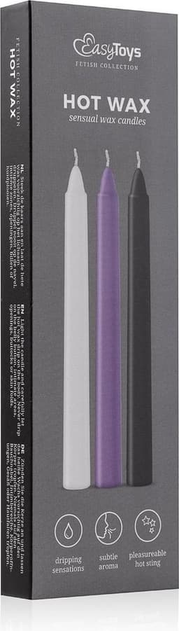 Hot Wax SM Kaarsen - 3 stuks — thumbnail 3