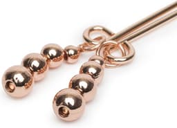 Fifty Shades kraalketting tepel en clitorisklem goud — thumbnail 3