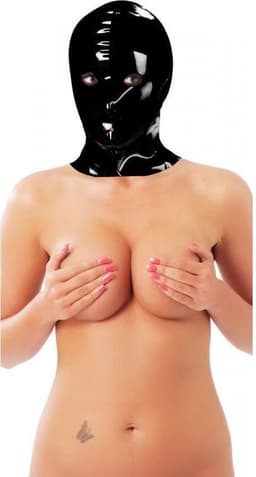 Rimba - Latex Gezichtsmasker - Hood - Hoofd Masker — thumbnail 2