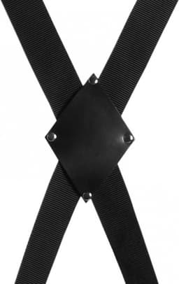 Over de Deur Bondage Kruis - Zwart — thumbnail 3