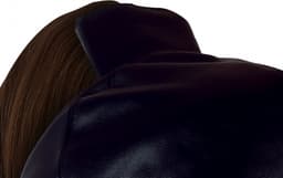 Mask met Blonde Ponytail - Zwart — thumbnail 3