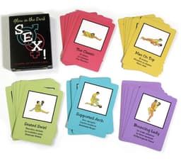 Sex Positie Kaarten Glow In The Dark - Sekskaarten - Koppels - Donker - Drinken Game - Editie - Liefde - Seks - Opgewonden - Feestspelen - Kaartspel - Fantasie - Sexuele Fantasie - Romantisch - Valentijn - Kado - Cadeau - — thumbnail 2